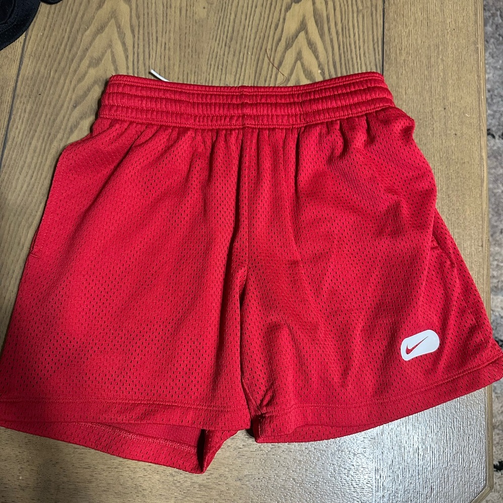 Nike Red Mesh Shorts